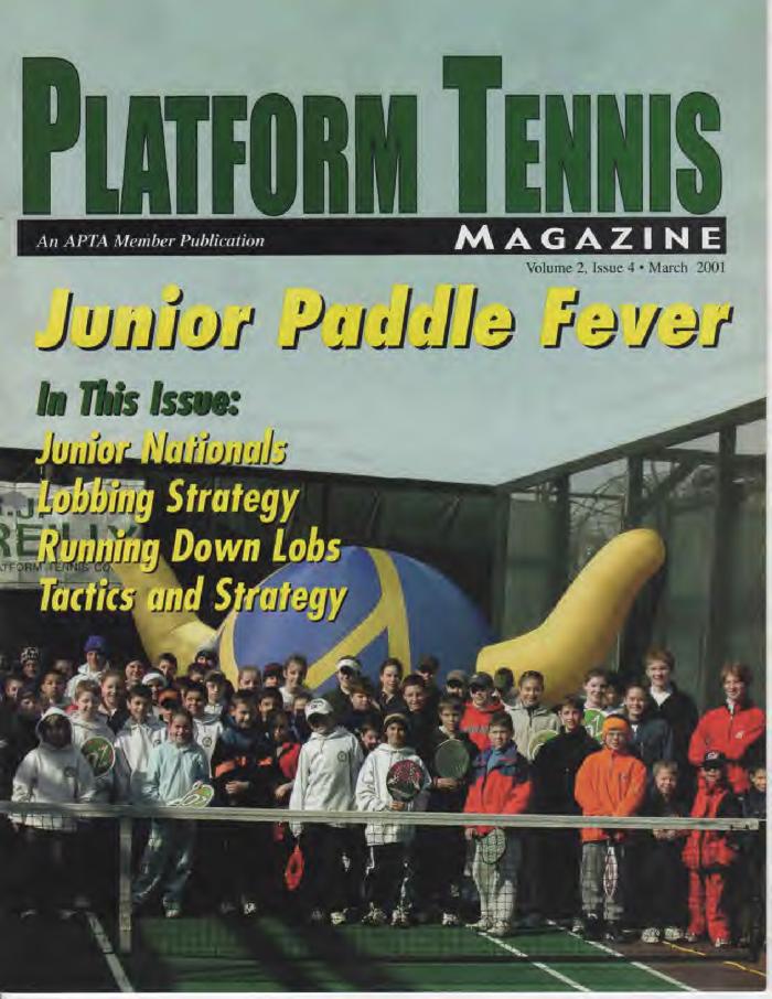 Platform Tennis Magazine - March 2001