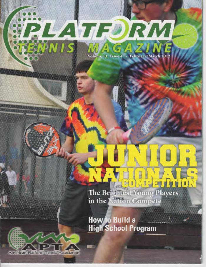 Platform Tennis Magazine - March 2012