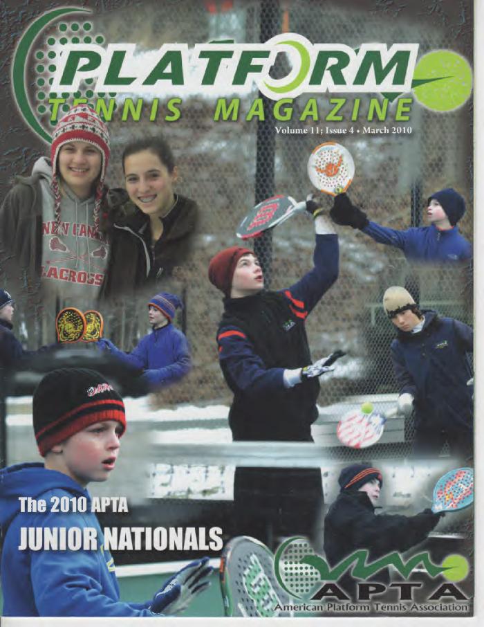 Platform Tennis Magazine - March 2010