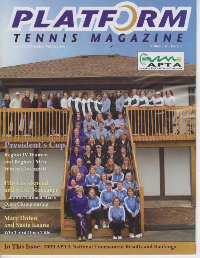 Platform Tennis Magazine - April 2009