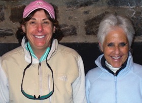 Robin Rich Fulton (left) and Diane Straus. Women's Nationals winners in 1991, 1993, 1996 and 1997